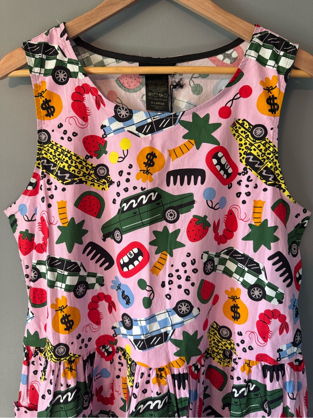 Nooworks X Jackie Brown Big Pocket Dress in Roll out - Picture 2 of 6
